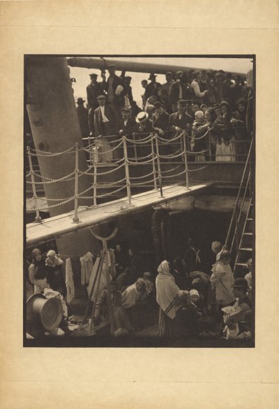 De Steerage door Alfred Stieglitz