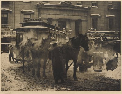 De terminal door Alfred Stieglitz