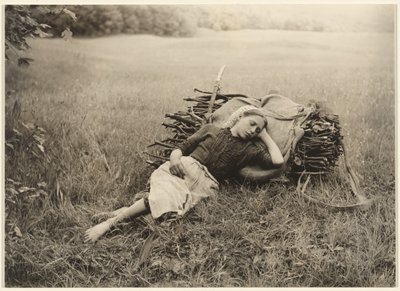 Vermoeid door Alfred Stieglitz