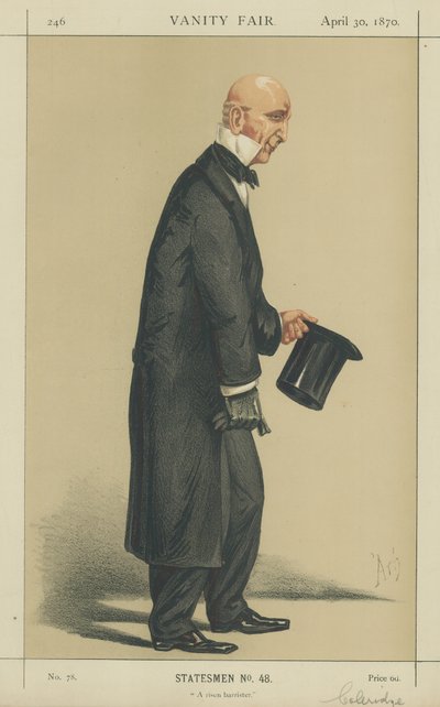 Sir John Coleridge door Alfred Thompson
