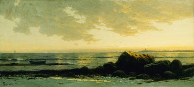 Zeegezicht door Alfred Thompson Bricher