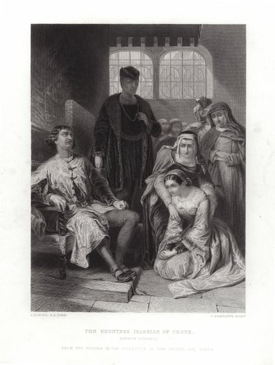 Gravin Isabelle van Croye door Alfred W. Elmore