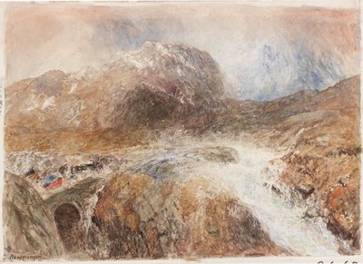 Nant Frangon door Alfred William Hunt