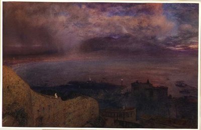 Napels, of Land van smeulend vuur door Alfred William Hunt