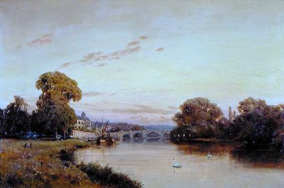 Richmond aan de Theems door Alfred de Breanski