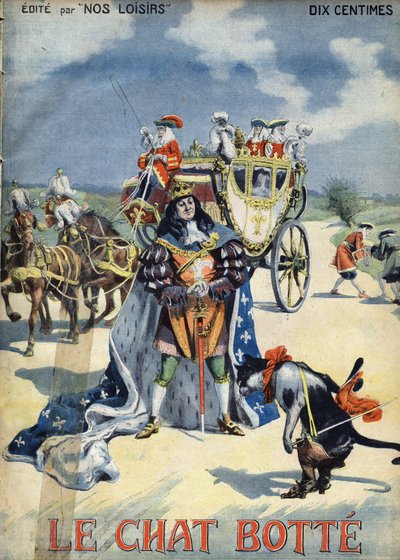 De laars kat. Volksverhaal. Illustratie van Vaccari en Carrey in de collectie 