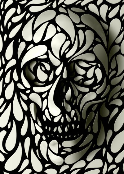 Schaduwskeletvormen door Ali Gulec