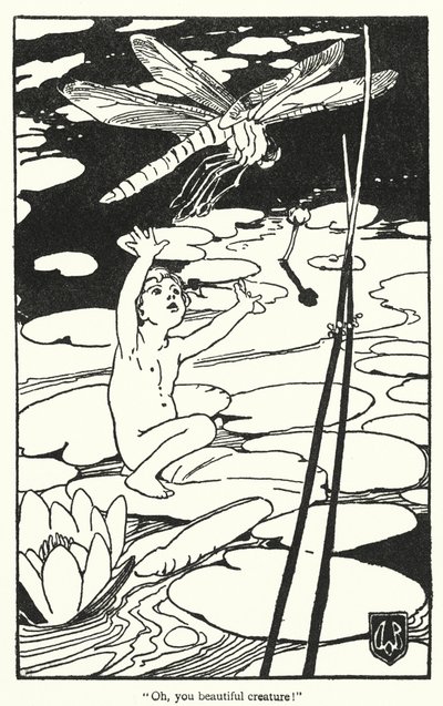 Illustratie voor The Water-Babies door Charles Kingsley door Alice Bolingbroke (after) Woodward