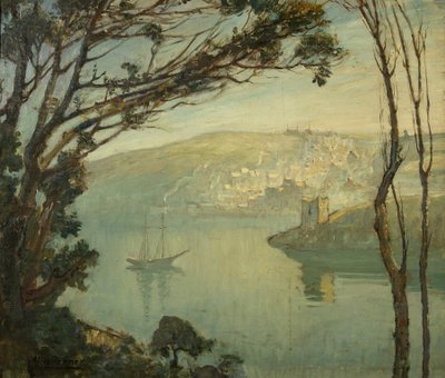 Een winterochtend, Fowey door Alice Maud Fanner