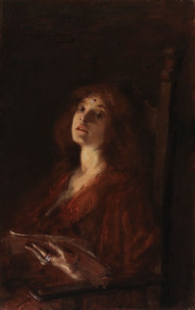 Een lied, ca. 1895 door Alice Pike Barney