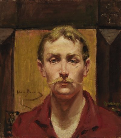 Blonde man door Alice Pike Barney