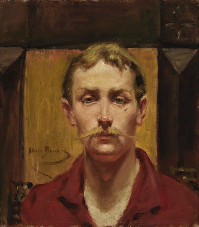 Blonde man door Alice Pike Barney