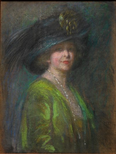 Hoed en schaduw door Alice Pike Barney