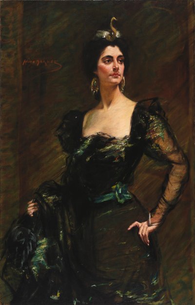 Kate Deering Ridgely, na 1900 door Alice Pike Barney
