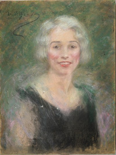 Mrs. Leslie Carter door Alice Pike Barney