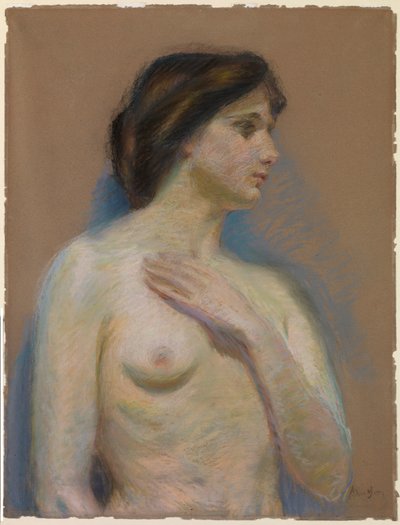 Naakt door Alice Pike Barney