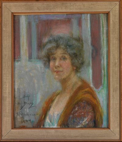 Zelfportret in 1924 door Alice Pike Barney
