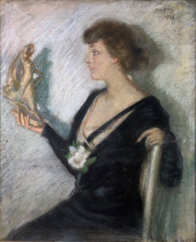 De Tanagra-figuur door Alice Pike Barney