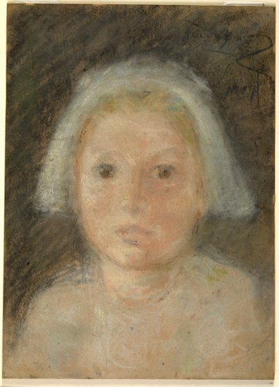 Klein wit kapje door Alice Pike Barney