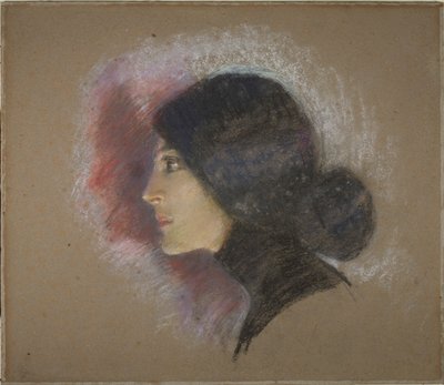 Vamp of 1900 (Lottie Stein) door Alice Pike Barney