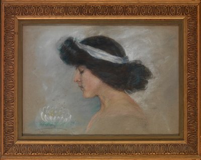 Waterlelie door Alice Pike Barney