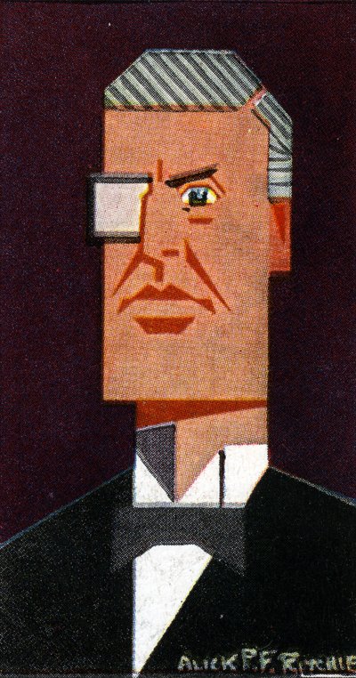 Austen Chamberlain, 1926 door Alick P. F. Ritchie