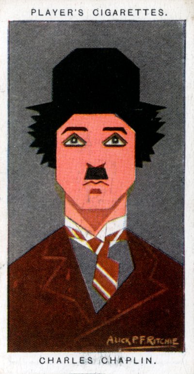 Charlie Chaplin, Britse filmacteur en regisseur door Alick P. F. Ritchie