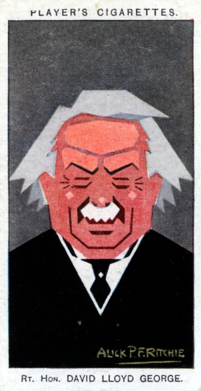 David Lloyd George, 1e Graaf Lloyd-George, Britse Premier, 1926 door Alick P. F. Ritchie