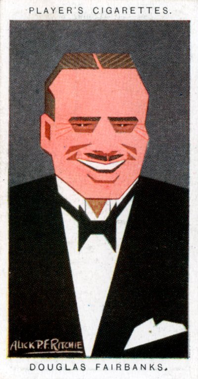 Douglas Fairbanks, Amerikaanse filmacteur, 1926 door Alick P. F. Ritchie