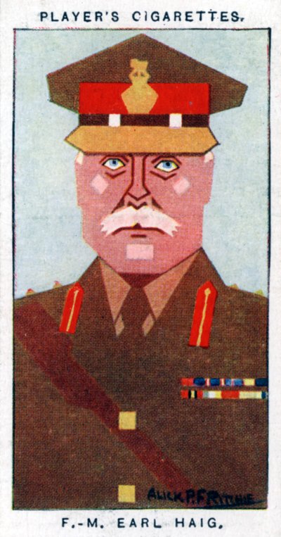 Douglas Haig, 1e Graaf Haig, Britse veldmaarschalk, 1926 door Alick P. F. Ritchie