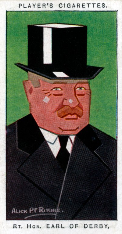 Edward George Villiers Stanley, 17e Graaf van Derby, 1926 door Alick P. F. Ritchie