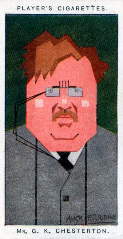 GK Chesterton, Britse dichter, romanschrijver en criticus, 1926 door Alick P. F. Ritchie