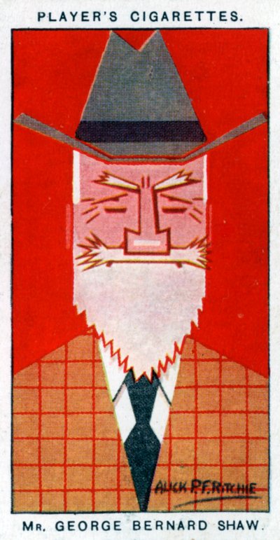 George Bernard Shaw, Ierse toneelschrijver door Alick P. F. Ritchie