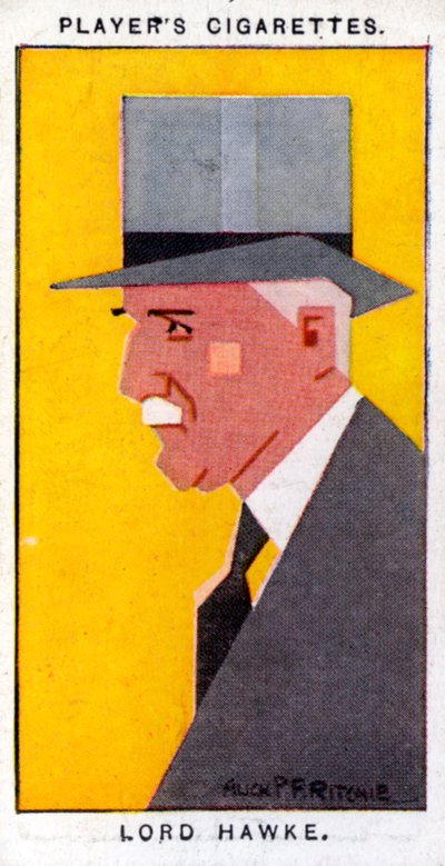 Martin Bladen Hawke, 7e Baron Hawke, Britse cricketspeler, 1926 door Alick P. F. Ritchie