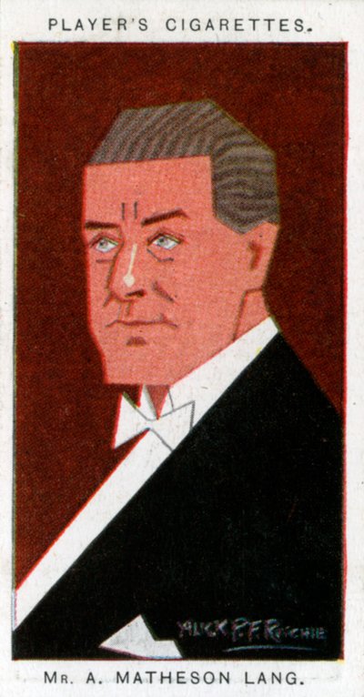 Matheson Lang, Canadees acteur-manager en dramaturg door Alick P. F. Ritchie