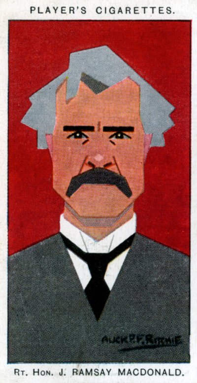 Ramsay MacDonald, Britse premier, 1926 door Alick P. F. Ritchie