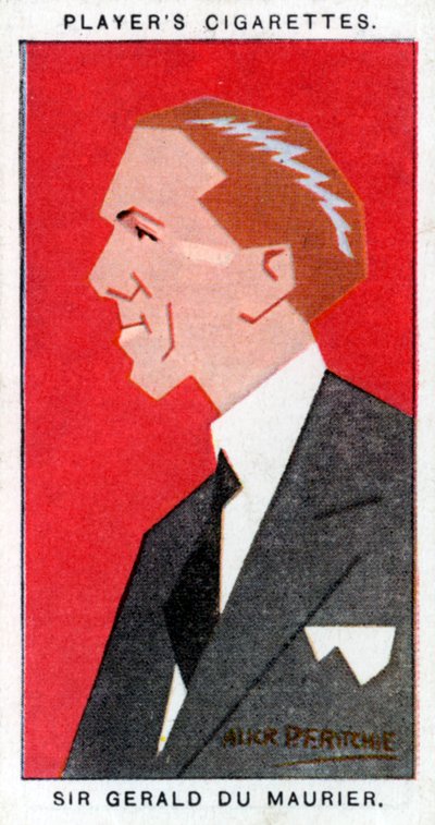 Sir Gerald du Maurier, Britse acteur-manager door Alick P. F. Ritchie