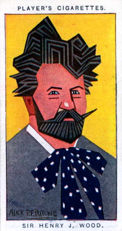 Sir Henry Joseph Wood, Britse dirigent, 1926 door Alick P. F. Ritchie
