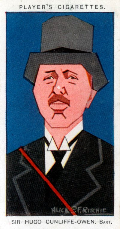 Sir Hugo Cunliffe-Owen, Britse zakenman, 1926 door Alick P. F. Ritchie