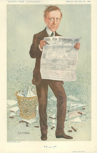 James Louis Garvin door Alick P. F. Ritchie