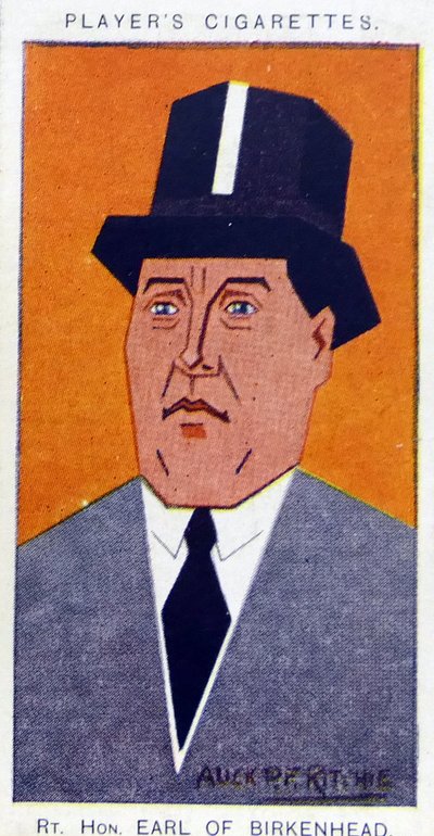 F E Smith door Alick Penrose Forbes Ritchie
