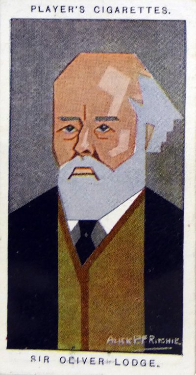 Sir Oliver Joseph Lodge door Alick Penrose Forbes Ritchie
