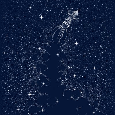 De opmars van de kosmische inktvis door Alirıza ÇAKIR