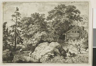 De heuvel door Allaert van Everdingen