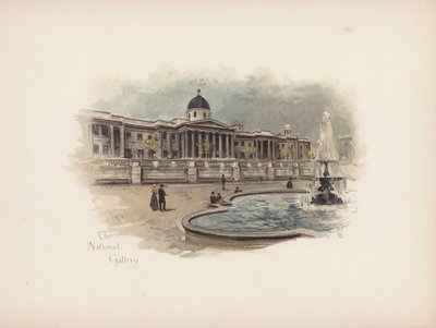 Bekend Londen: De Nationale Galerie door Allan F. Barraud