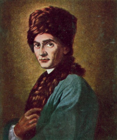 Jean-Jacques Rousseau, Zwitserse filosoof en schrijver door Allan Ramsay