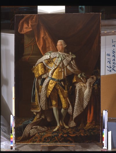 Koning George III door Allan Ramsay