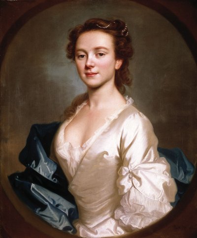 Miss Craigie) door Allan Ramsay door Allan Ramsay