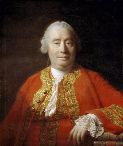 Portret van David Hume (1711-1776) door Allan Ramsay