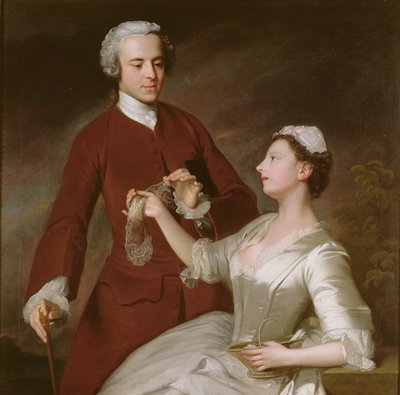 Portret van Sir Edward en Lady Turner, 1740 door Allan Ramsay